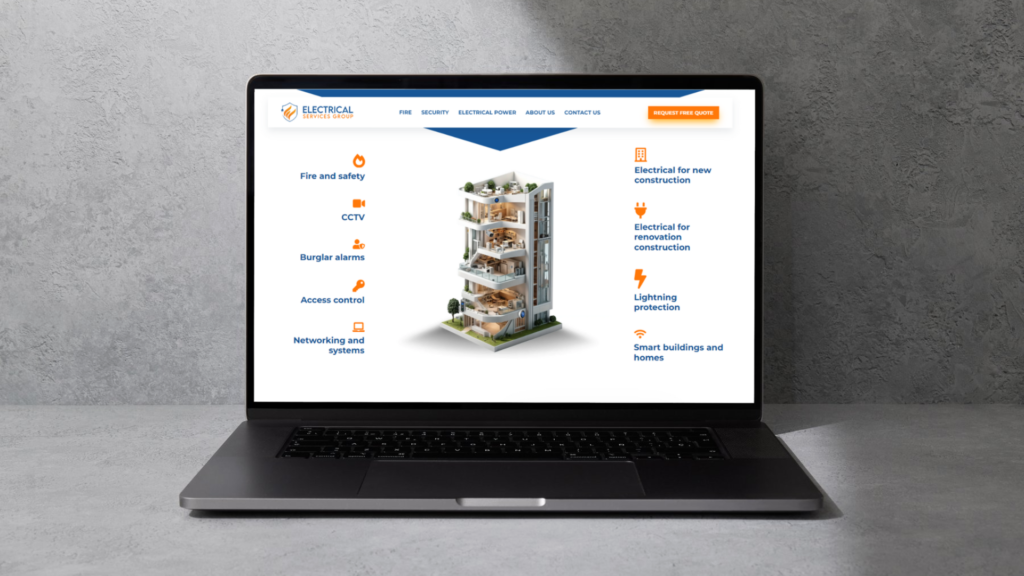 electrical services new website