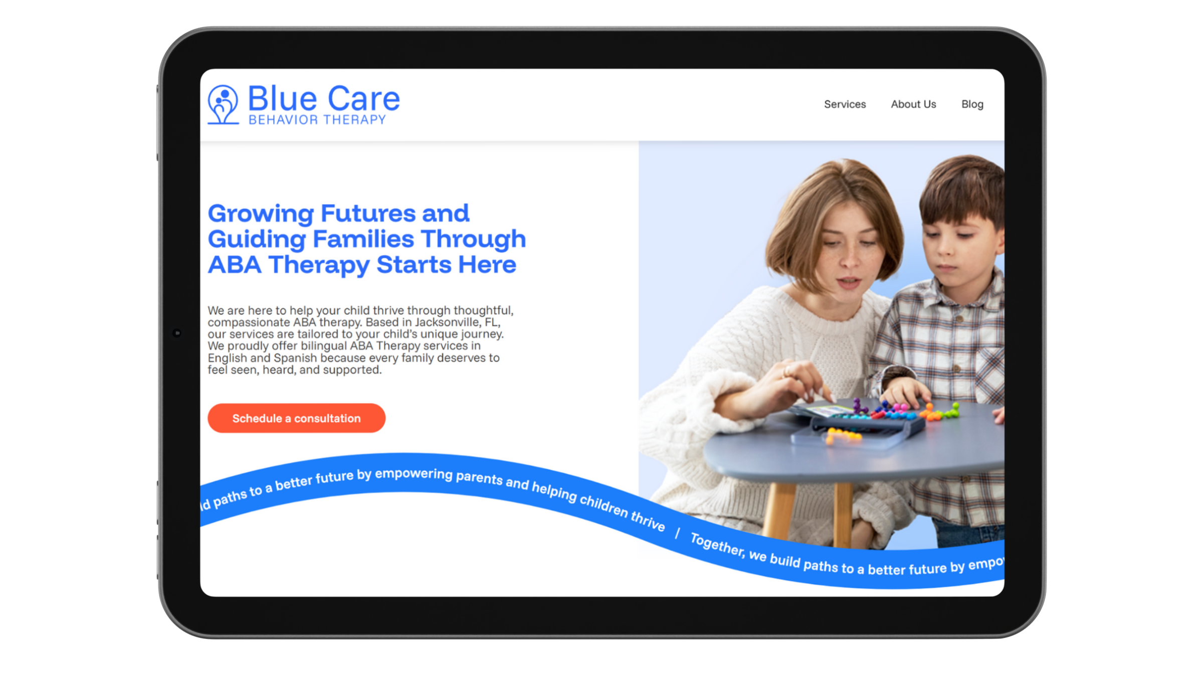aba therapy new website aba practice new website