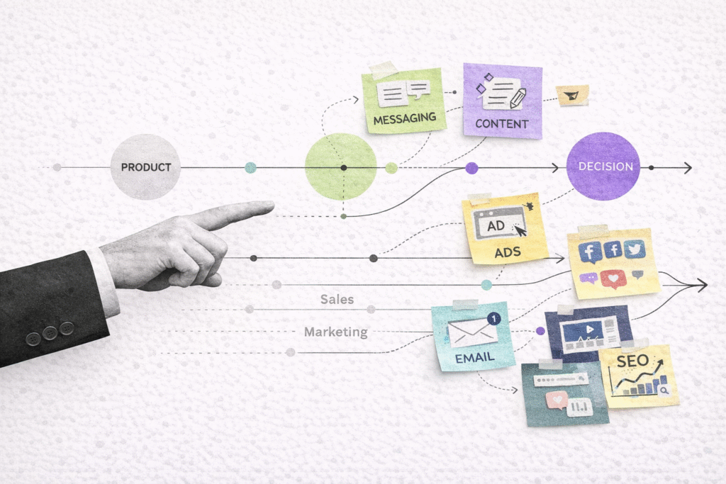 complete consumer journey b2b saas funnel