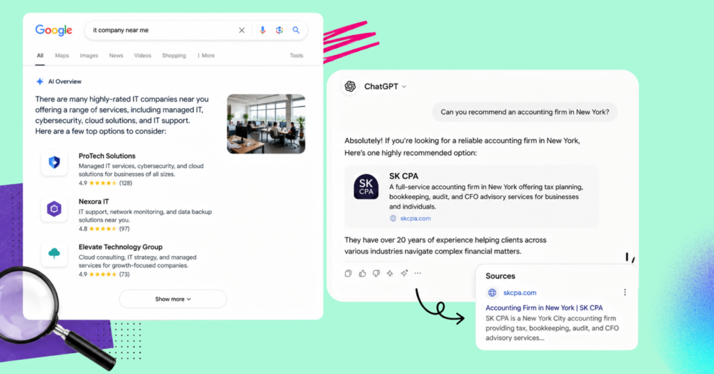 AI overviews and chatgpt citing business changing SEO